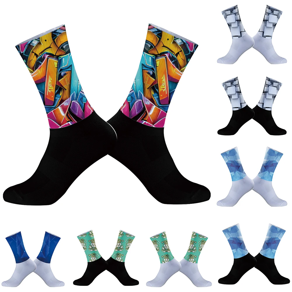 Велосипедные носки мужские велосипедные спортивные беговые 2024 новые