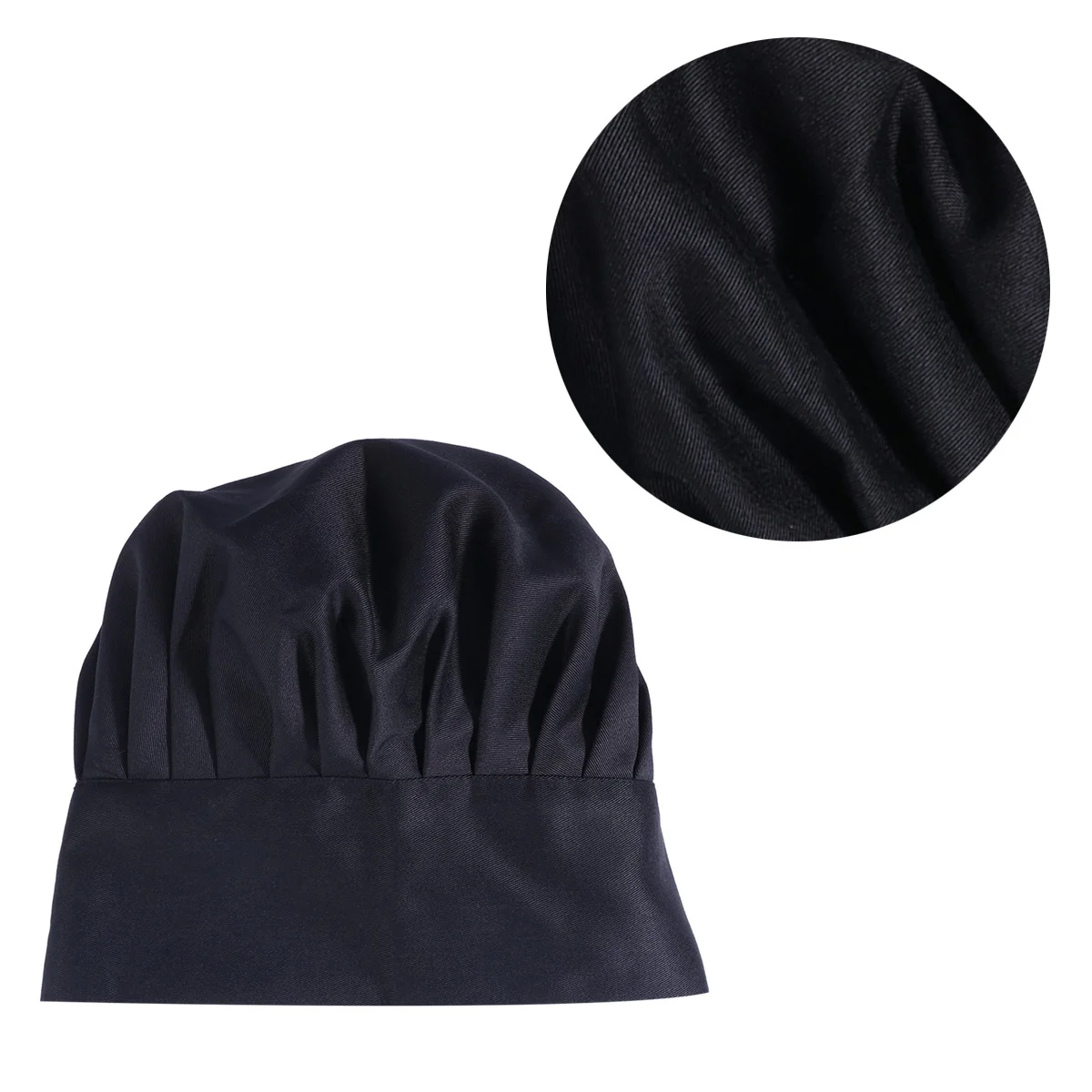 Грибной стиль Кухня Ресторан Шляпа Шеф-кухар (черный) Грибная шляпа шеф-повара