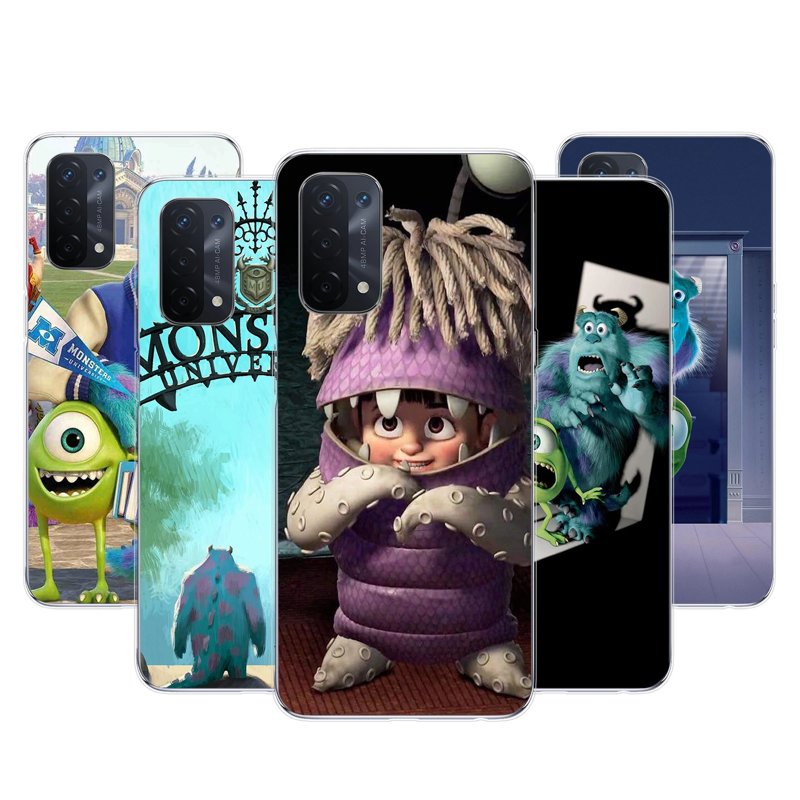 

Monsters University For OPPO A5 A9 A1K A12 A12E A31 A32 A53 A54 A53S A72 A73 A73 A93 A94 Soft Phone Case Coque