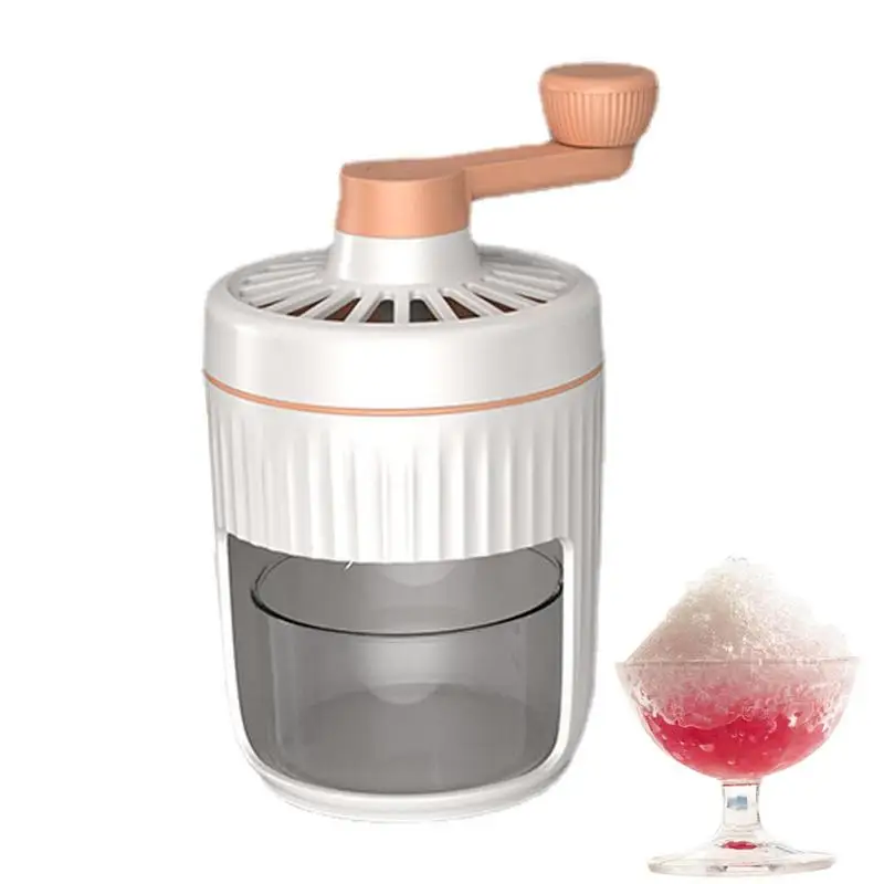 Machine Portable Manual Ice Shaver Crusher Snow Cone Machine Ice Crusher Shaver For Outdoors Drink