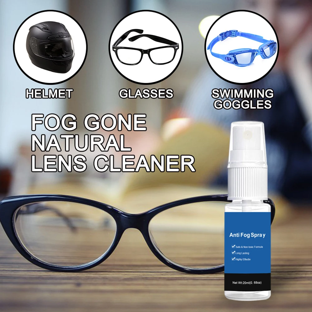 

Diving Supplies For Glasses Long Lasting Defogger Underwater Cleaning Tool Eyeglass Lens Cleaner Car Window Anti Fog Spray