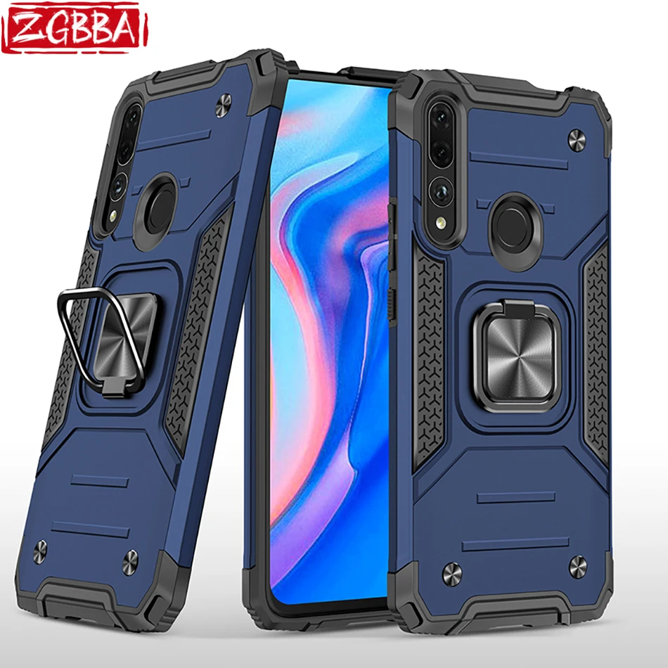 

Shockproof Phone Case for Huawei Y9 Prime Y9S Y9A Y8S Y7A Y7P Anti Fall Bracket Cover for Huawei Y8P Y6 Pro Y6P Y6S Y5P Honor 20