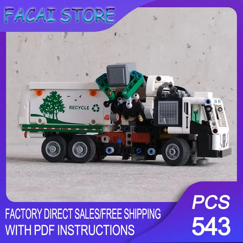 Фото Конструктор City Cars Moc Building Bricks Modular 42167 с дистанционным управлением и технологическими блоками, рождественский подарок, игрушка для самостоятельной сборки №1