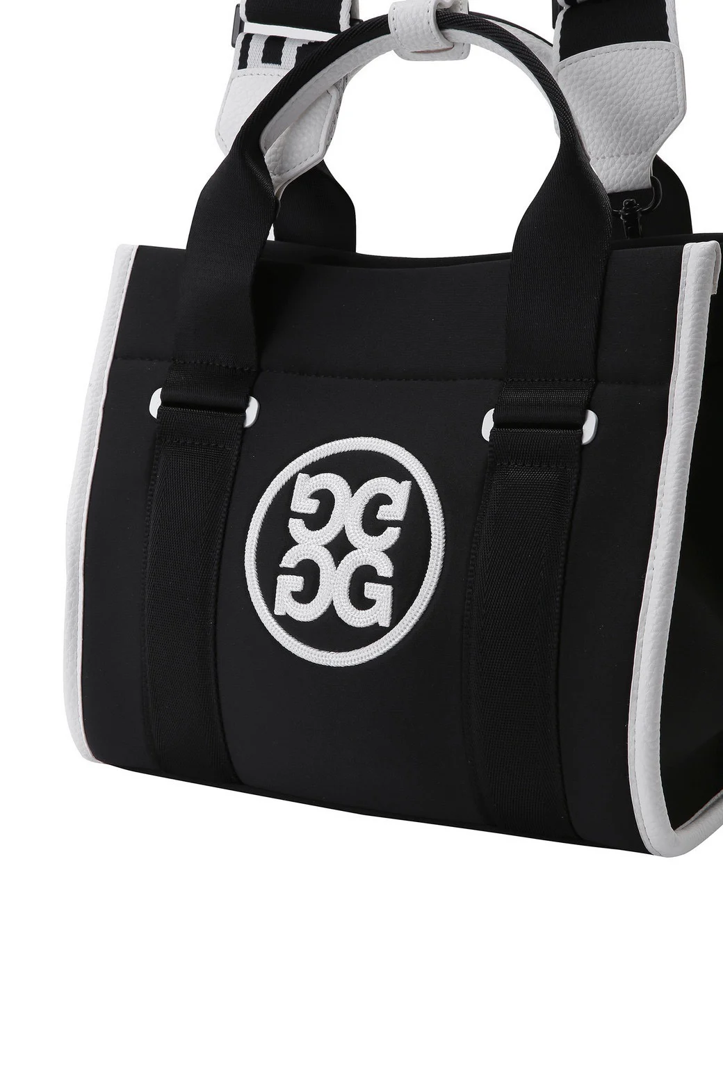 New Golf bag Men's and women's stylish Versatile Sports Store Golf crossbody bag Black and white outdoor sports and leisure bag