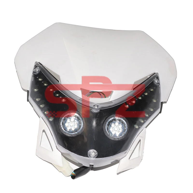 12v гримаса передних фар Задний фонарь Оттенок подходит для Apollo на мотоцикле Kawasaki