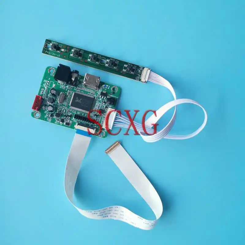 

Fit NT156WHM B156XW04 LCD Monitor Matrix Driver Controller Board DIY Kit HDMI-Compatible 1366*768 30 Pin EDP Laptop 15.6"