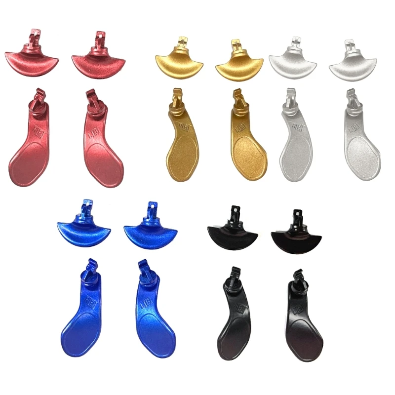 

Metal Back for PS5- Edge Elite- Handle Game Controller Gamepad Back Replacement Accessories Repairing Parts 4Pcs