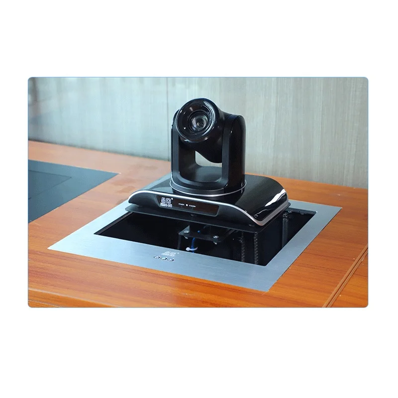 

Customized Telescopic Motorized Ceiling Desktop Hidden Projector Camera Mount Elevator Lift for Smart Home Conference