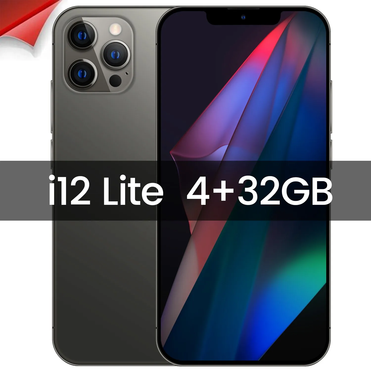 Смартфон I12 Lite 2022 дюйма Android 4 + 32 Гб ПЗУ |