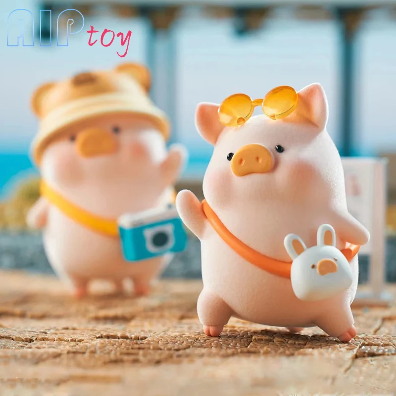 LuLu The Piggy Travel Series глухая коробка Kawaii Doll милые Аниме фигурки загадочная игрушки