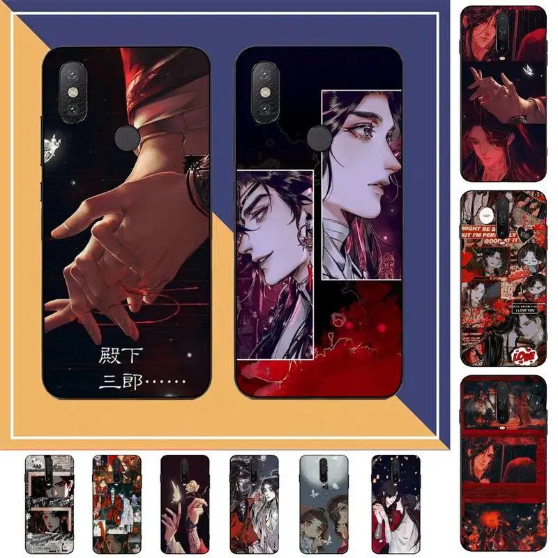 

Aesthetic Chinese style Tian Guan Ci Fu Phone Case for Redmi Note 8 7 9 4 6 pro max T X 5A 3 10 lite pro