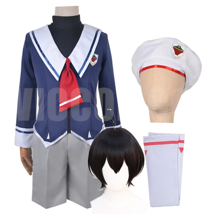 

SK8 Miya Cosplay Outfits the Infinity SK Eight Miya Cosplay Costumes Chinen Miya Uniform Cap Tops Coat Pants Socks Party