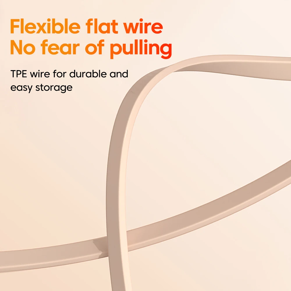 Настольный выдвижной кабель USB Type C 100 Вт PD60W Кабель для быстрой зарядки типа iphone 15