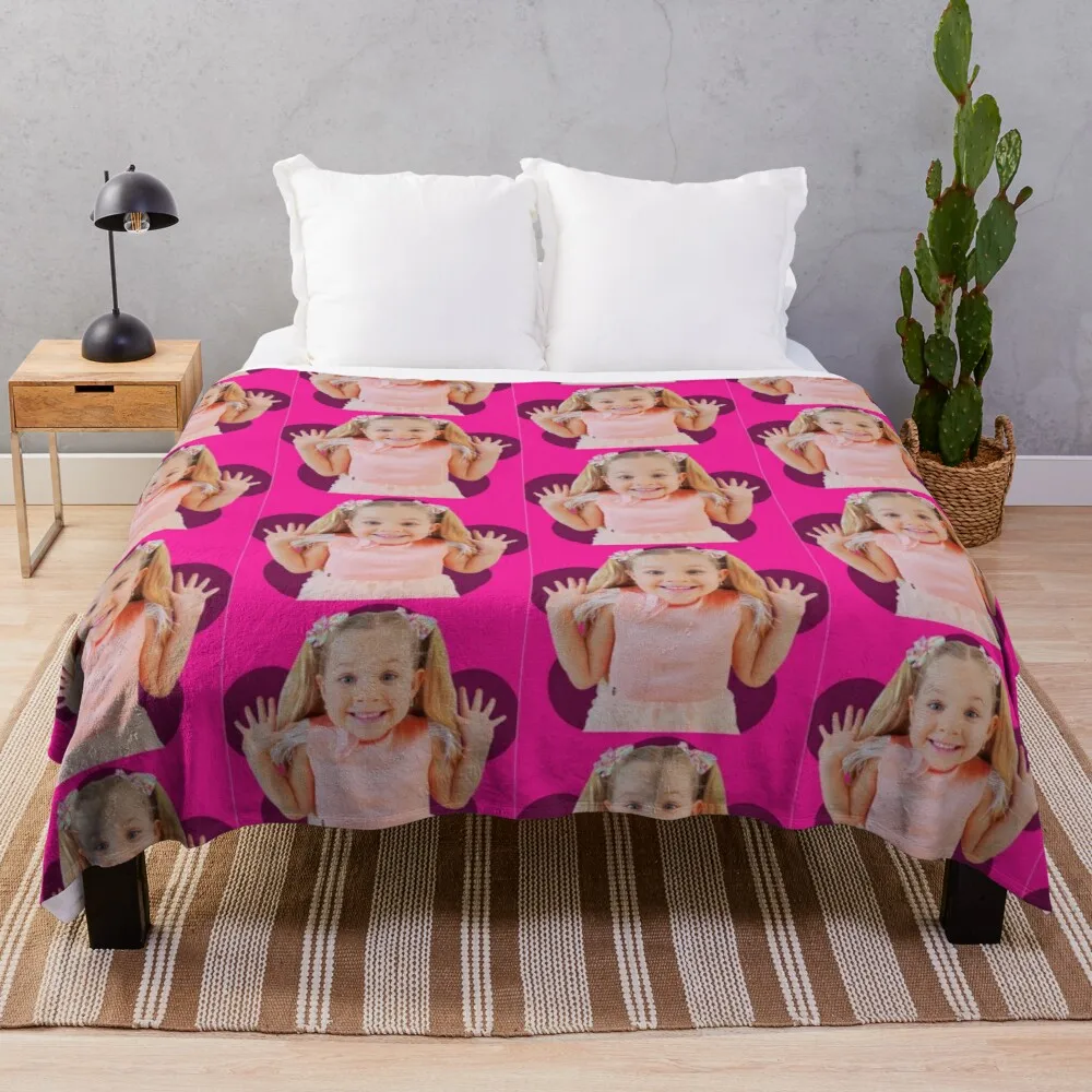 

The Kids Diana Show Official Throw Blanket Sofa Quilt