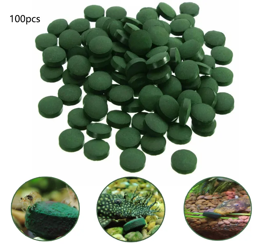 100 шт. Пищевые Таблетки для Спирулины | Дом и сад