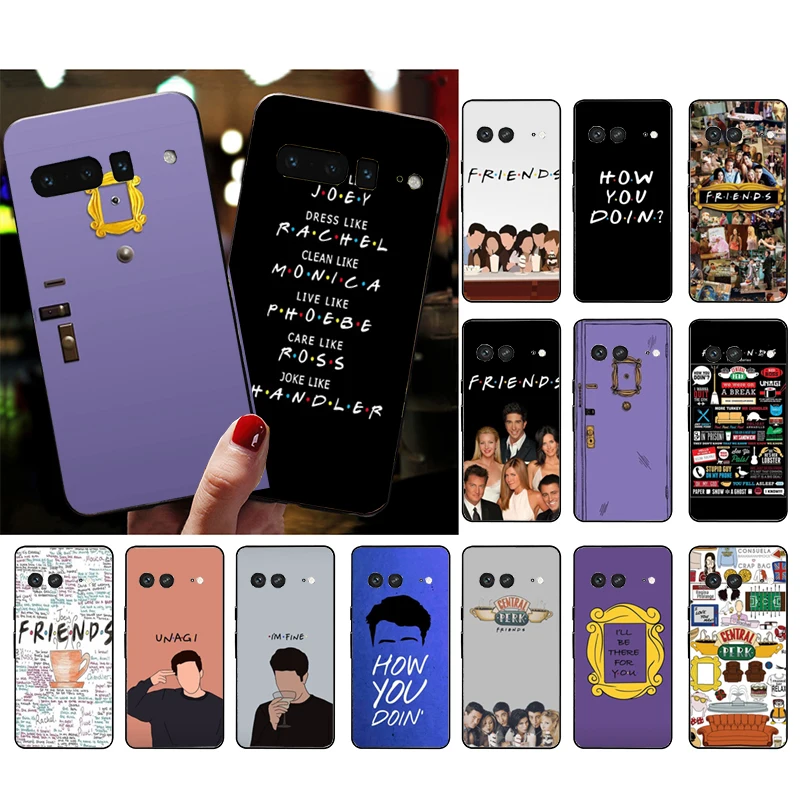 

Phone Case for Google Pixel 7 Pro 7 6A 6 Pro 5A 4A 3A Pixel 4 XL Pixel 5 6 4 3 XL 3A XL 2 XL Friends TV Show Case