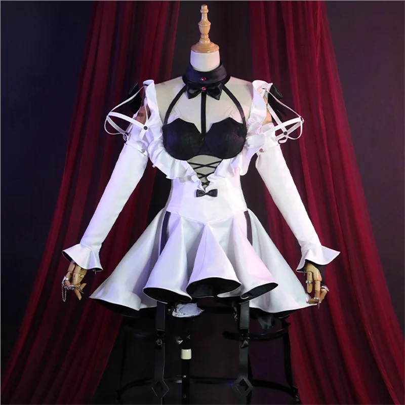 

Костюм для косплея из игры «путь в нигде» naqia, цирковая игра клоуна, аниме платье, женский сексуальный костюм на Хэллоуин