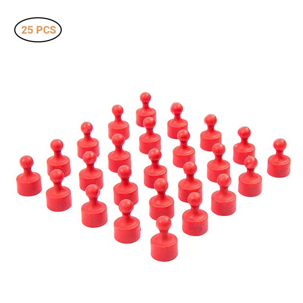 DIY красочные магнитные кнопки пластиковые булавки магниты белая доска на