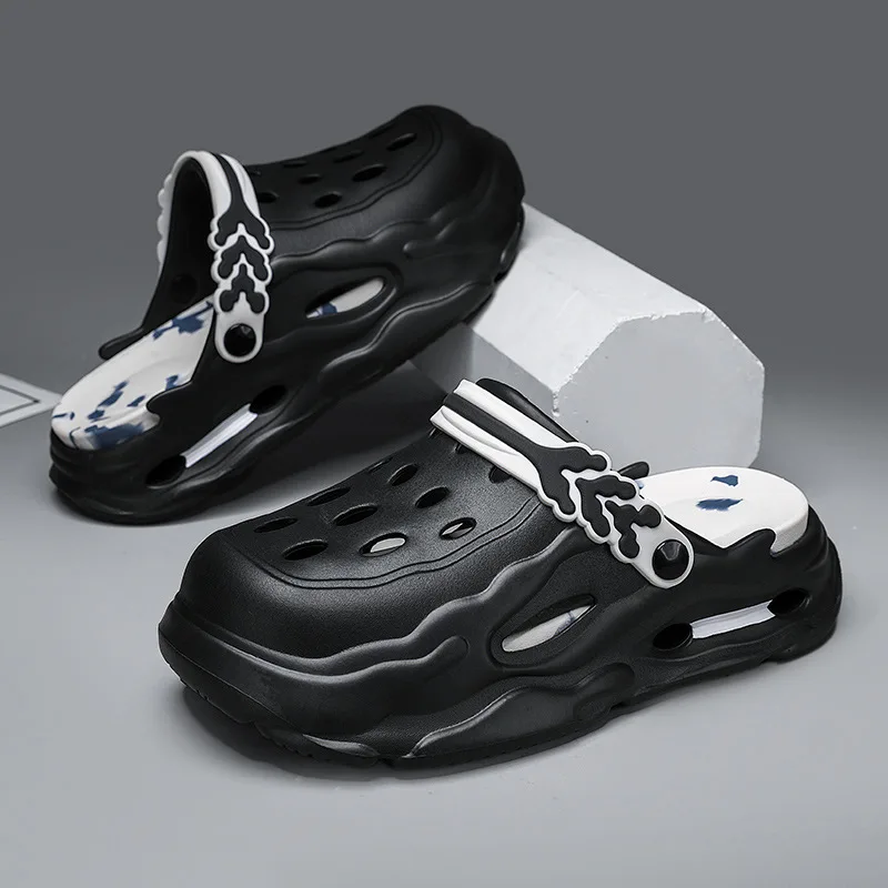 Сандалии мужские/женские пляжные на толстой подошве модные кроссовки для дома