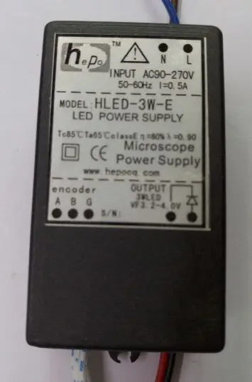 

Microscope Power LED Encoder Dimming HLED-3W-E HLDE-5W-E, HLDE-10W-E