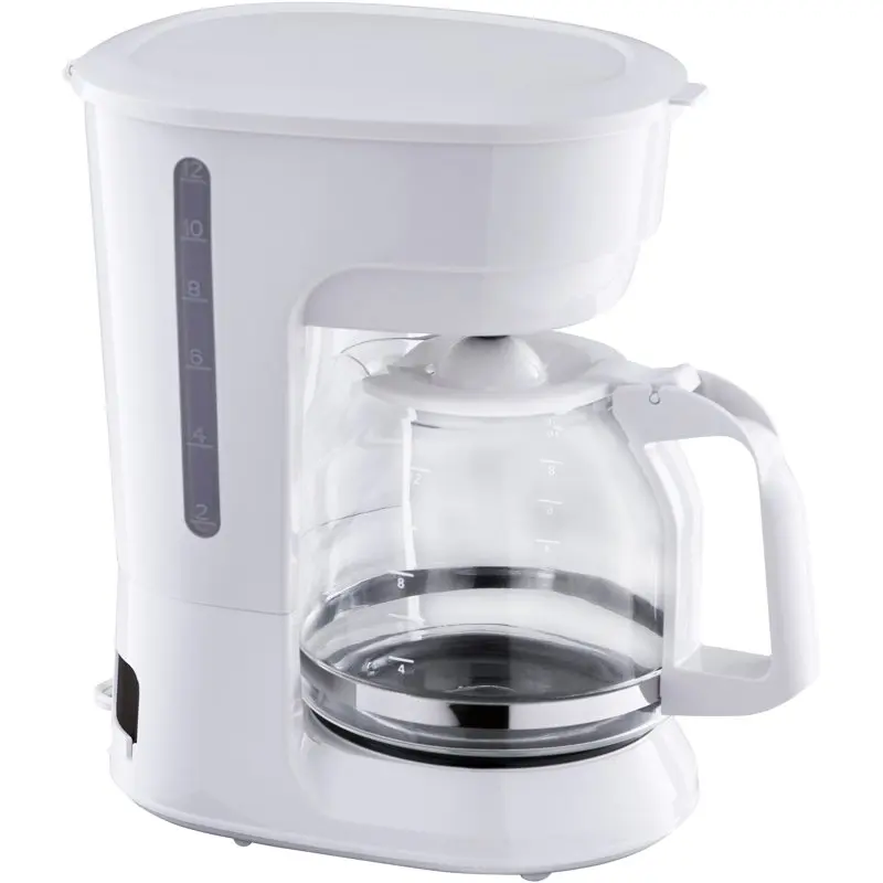 

Free Shipping White 12 Cup Drip Coffee Maker