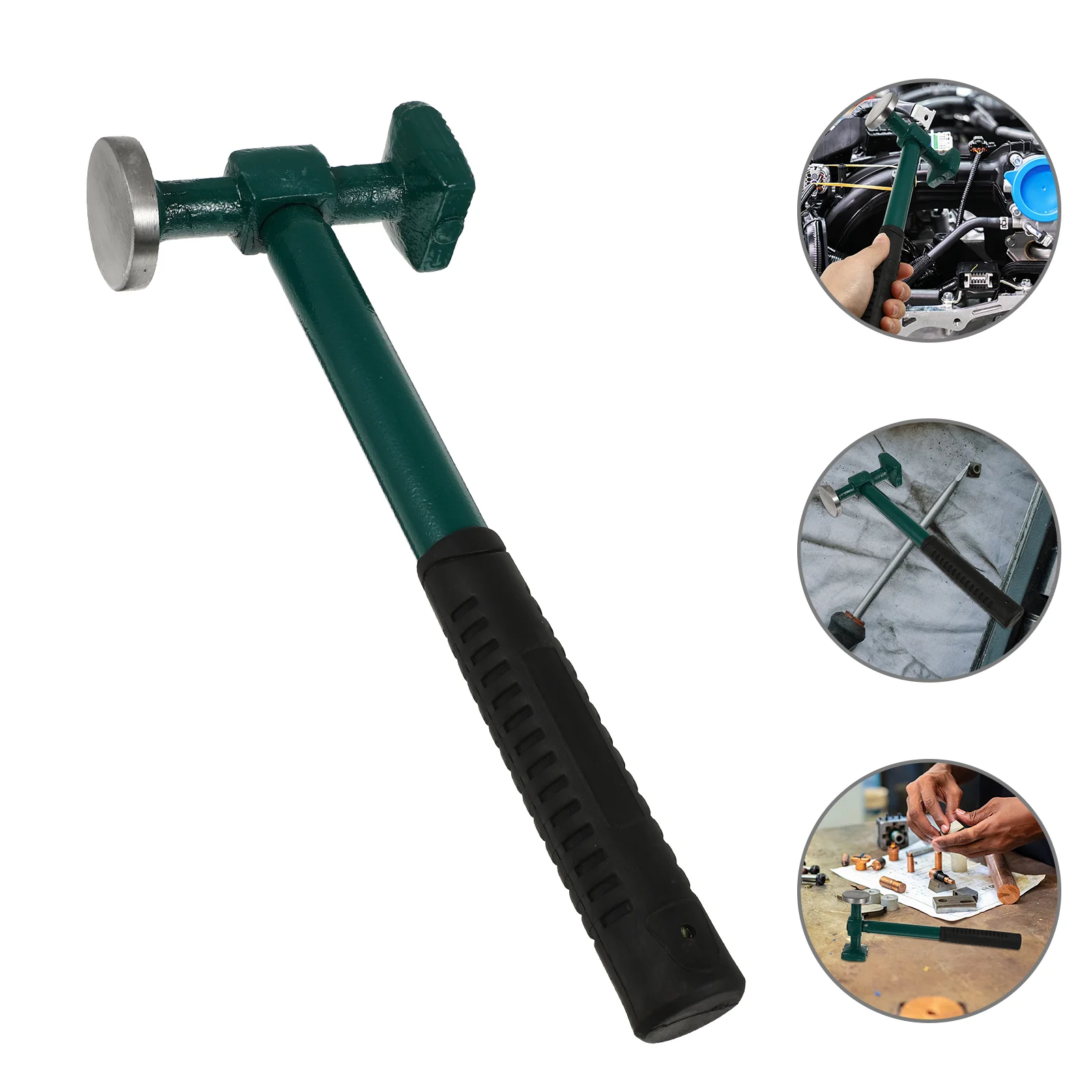 

Metal Percussion Hammer Door Skin Air Car Dent Repair Auto Body Automotive Hammers Spoon Dolly Hand Tool Repairing Panel