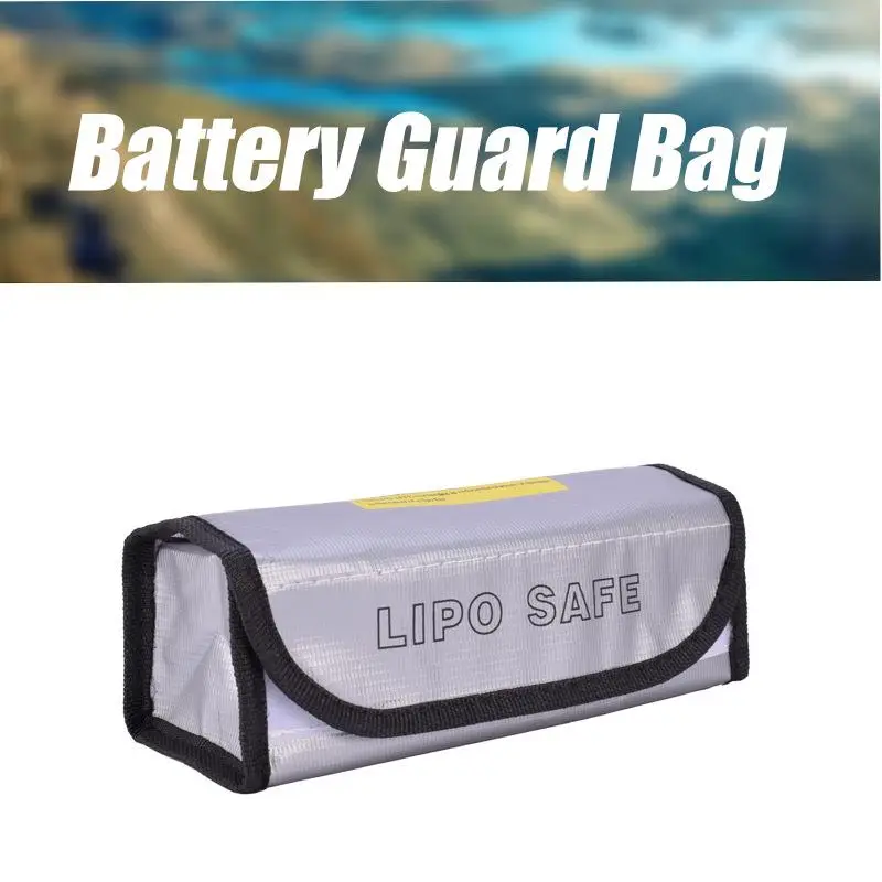 

Mini Lithium Battery Safety Bag Waterproof Fireproof Explosion Proof Compatible For Fpv Racing Drone Safe Guard Charge Sack