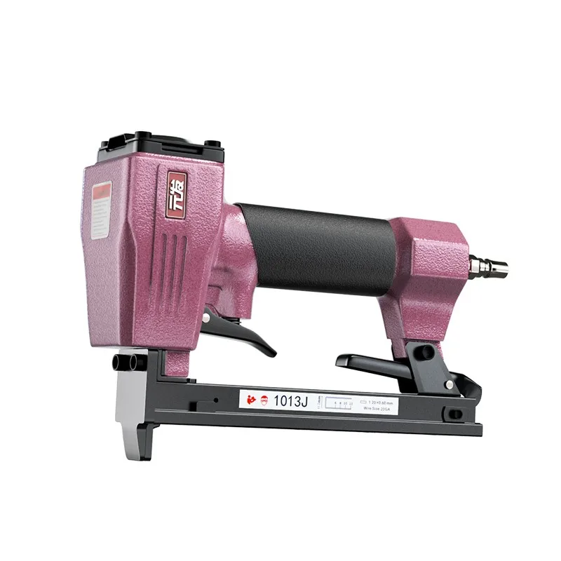 Yanfa1013J Nailer Pneumatic 20 Gauge Air Upholstery Stapler for Carpentry Working Staples 1/4-Inch to 5/8-Inch Wood Nail Gun