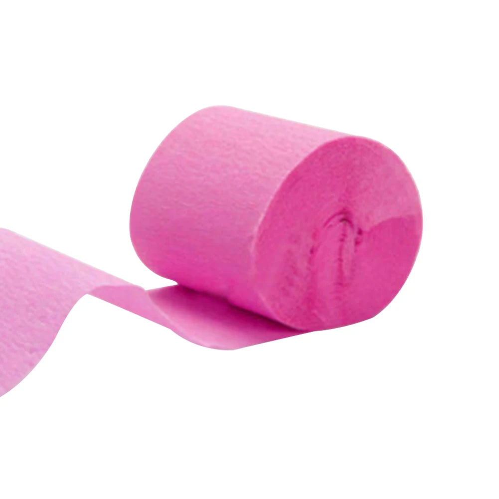 

10rolls/pack Crepe Paper DIY Craft Decoration Handmade Bunting For Party Streamer Birthday Supplies Crinkled Flower Wrapping