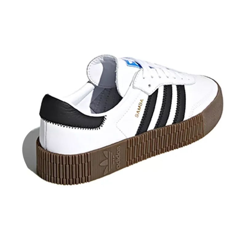 Женские туфли для скейтбординга Adidas Oirginals Sambarose, белые, черные,  SP0DS - купить по выгодной цене | AliExpress