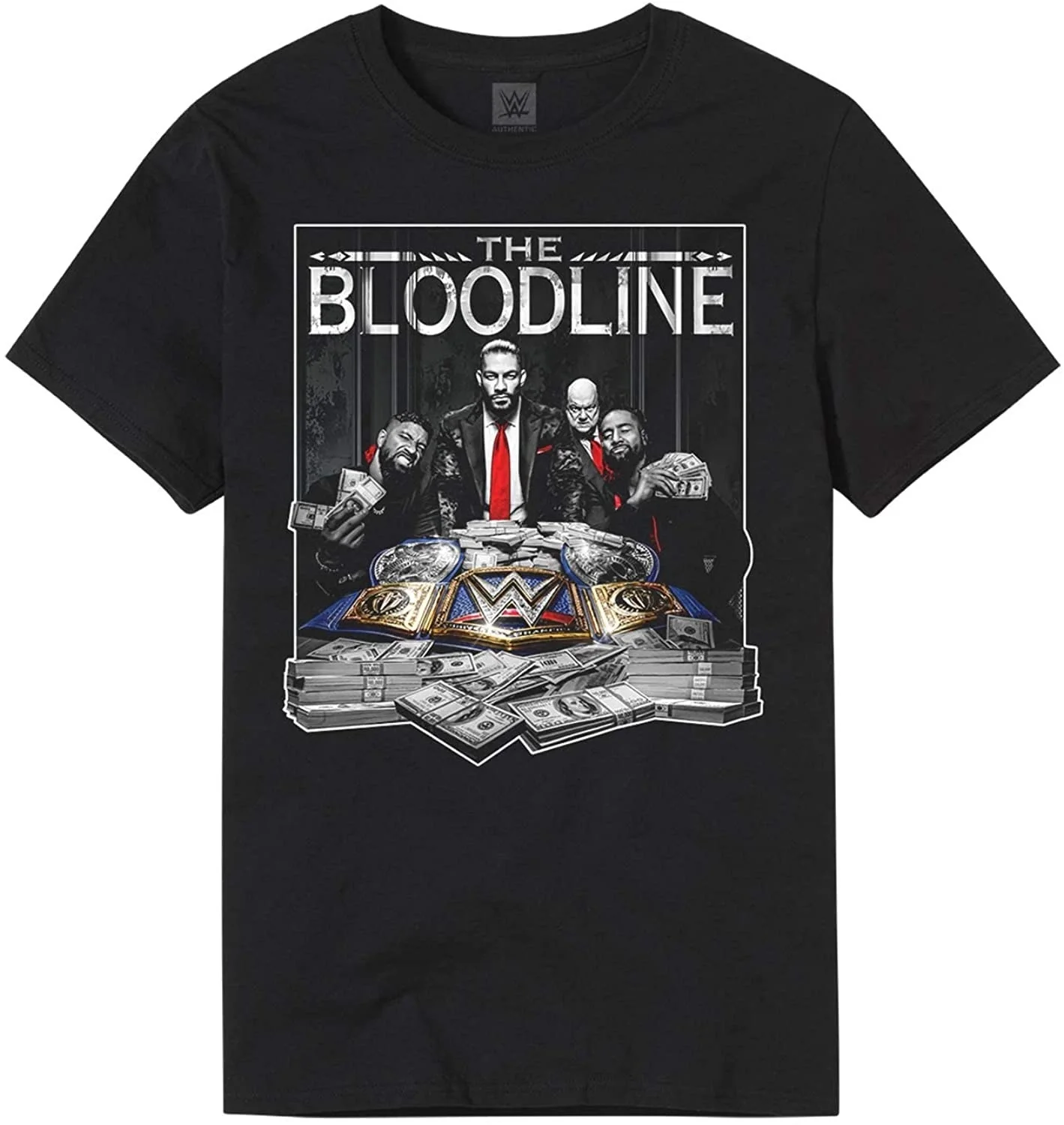 

WWE The Bloodline We The Ones Genuine T-Shirt New Men's T-Shirt Short Sleeve Loose Comfortable Fashion Oversized T Shirt