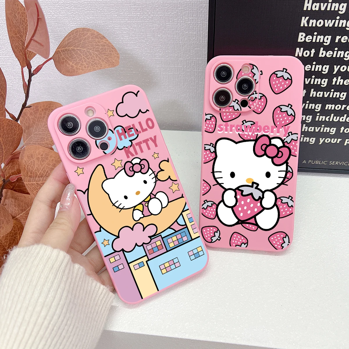 Чехол из ТПУ для Huawei Nova 11SE Y72 Honor X6A X7A X7B X8A X5 X9B X8B 90 100 lite Moon Hello Kitty