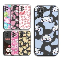 hello kitty cartoon phone cases for samsung galaxy s22 s22 ultra s20 lite s20 ultra s21 s21 fe s21 plus ultra back cover