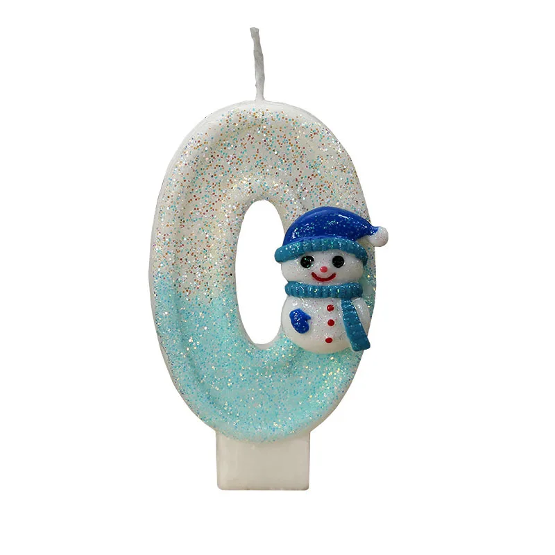 Рождественская Корона Снеговика С Днем Рождения Розовый Цветок Торт Топпер