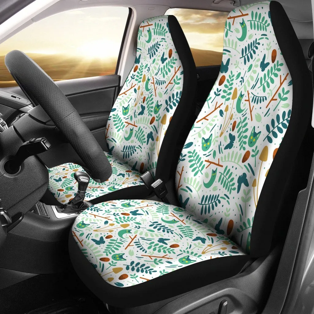 

Leaf Car Seat Covers,Pack of 2 Universal Front Seat Protective Cover