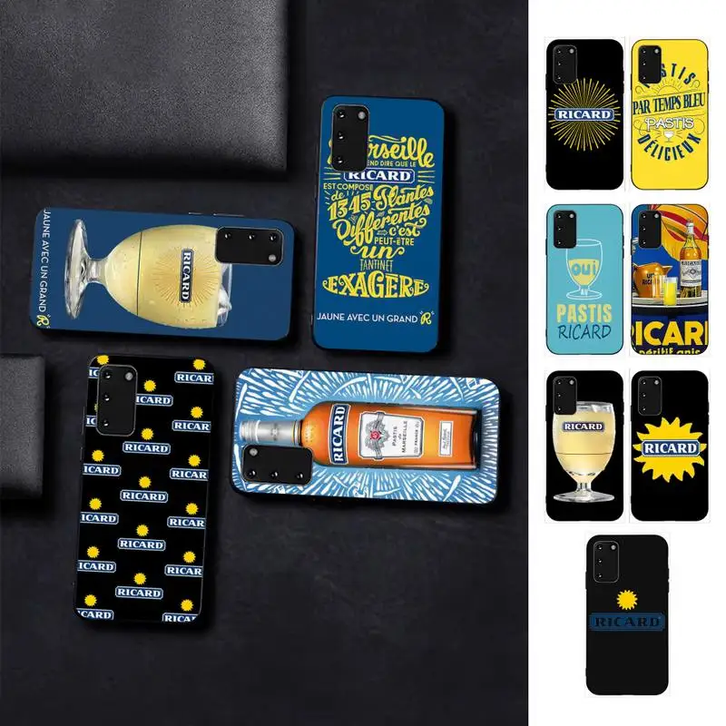 

Ricard Beer Phone Case for Samsung S10 21 20 9 8 plus lite S20 UlTRA 7edge