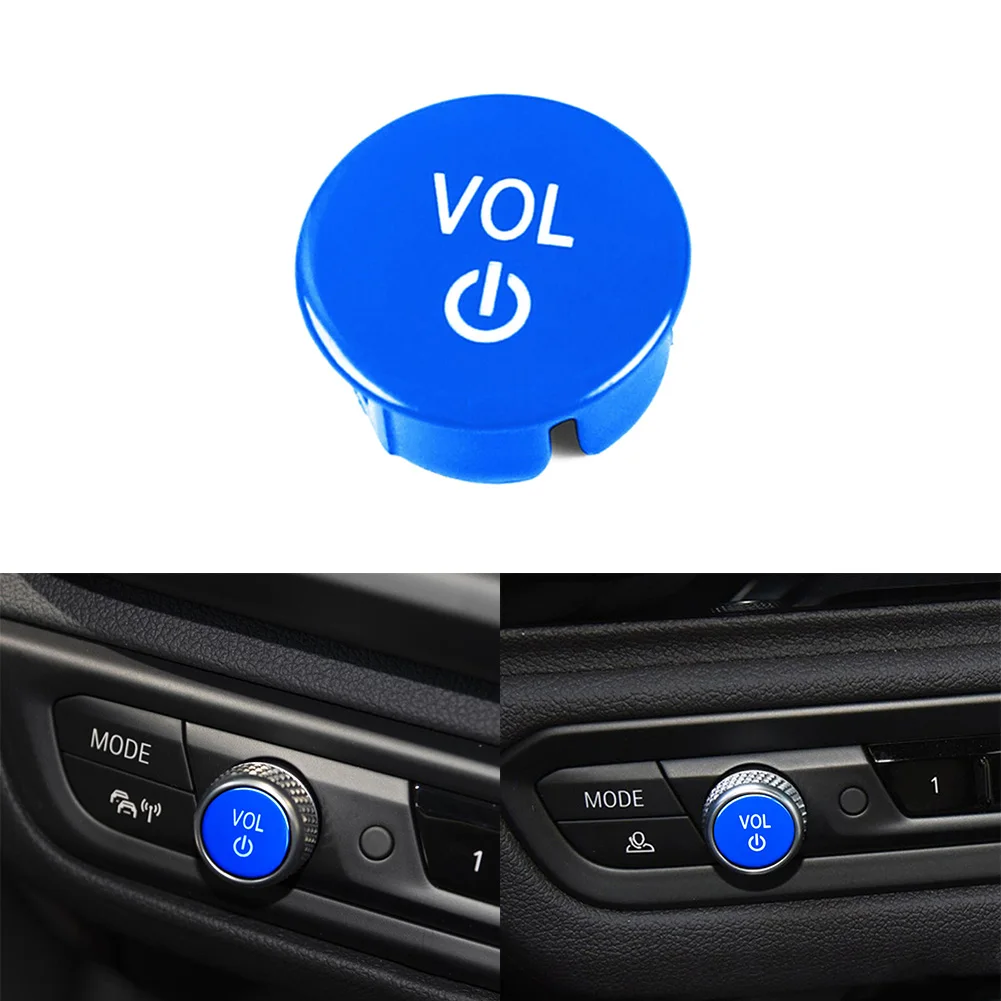 

Автомобильная наклейка кнопка регулятора громкости синяя сменная кнопка регулятора громкости для BMW 2 3 4 8 серии