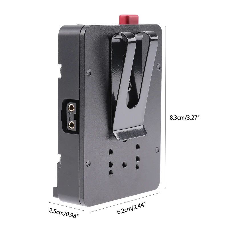 Адаптер аккумуляторной пластины V-образная монтажная пластина для NP-F NP-F970 F960 F750