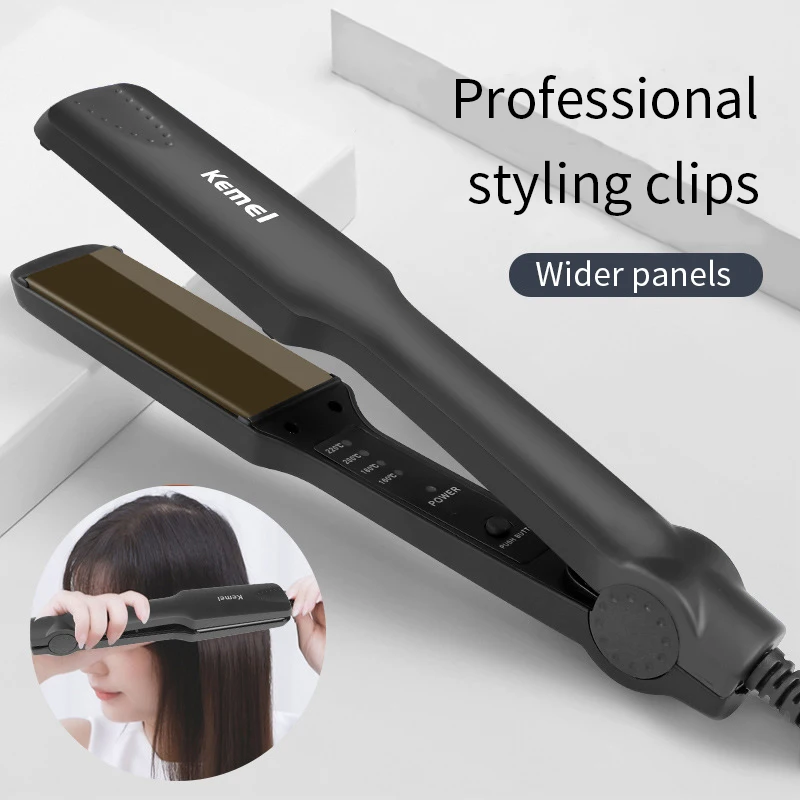 

Straightening Irons Fast Warm-up Thermal Performance Professional Tourmaline Ceramic Heating Plate Hair Straight Styling Tools