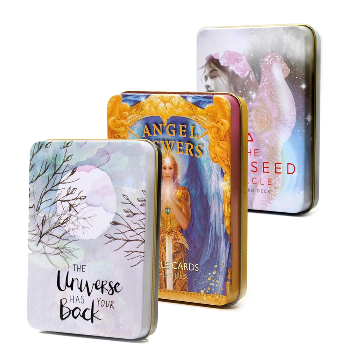 

New The Universe Has Your Back Transform Fear To Faith Cards Deck Oracle Tarot Deck Cards Divination Card Games