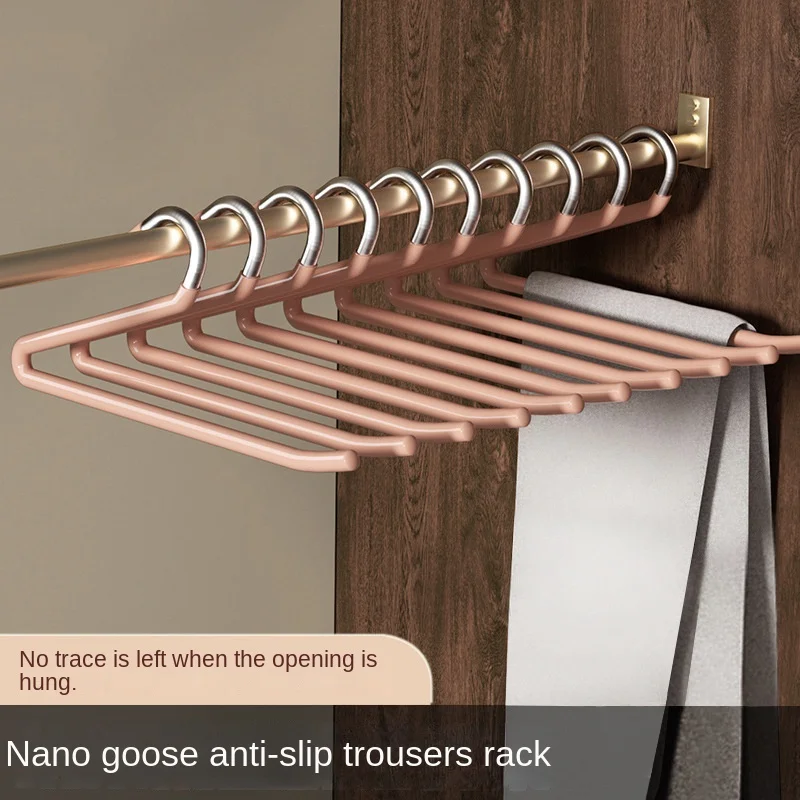 

Многофункциональная z-образная стойка для штанов, нижнее белье для взрослых, нескользящая бесследная вешалка, домашняя утолщенная стойка д...