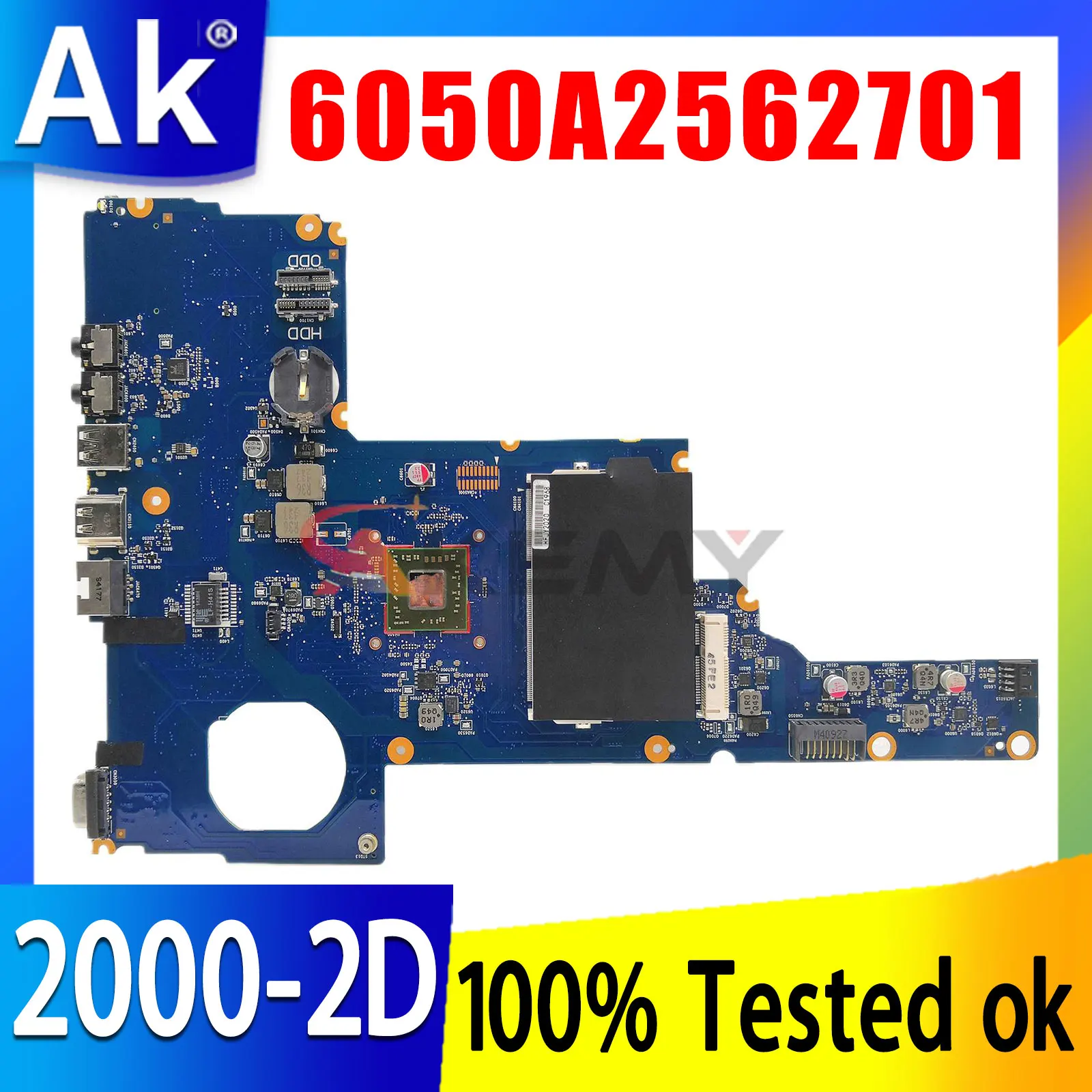 

733647-501 733647-601 733647-001 High Quality Mainboard For HP 2000-2D Laptop Motherboard 6050A2562701-MB-A02 100%Full Tested OK