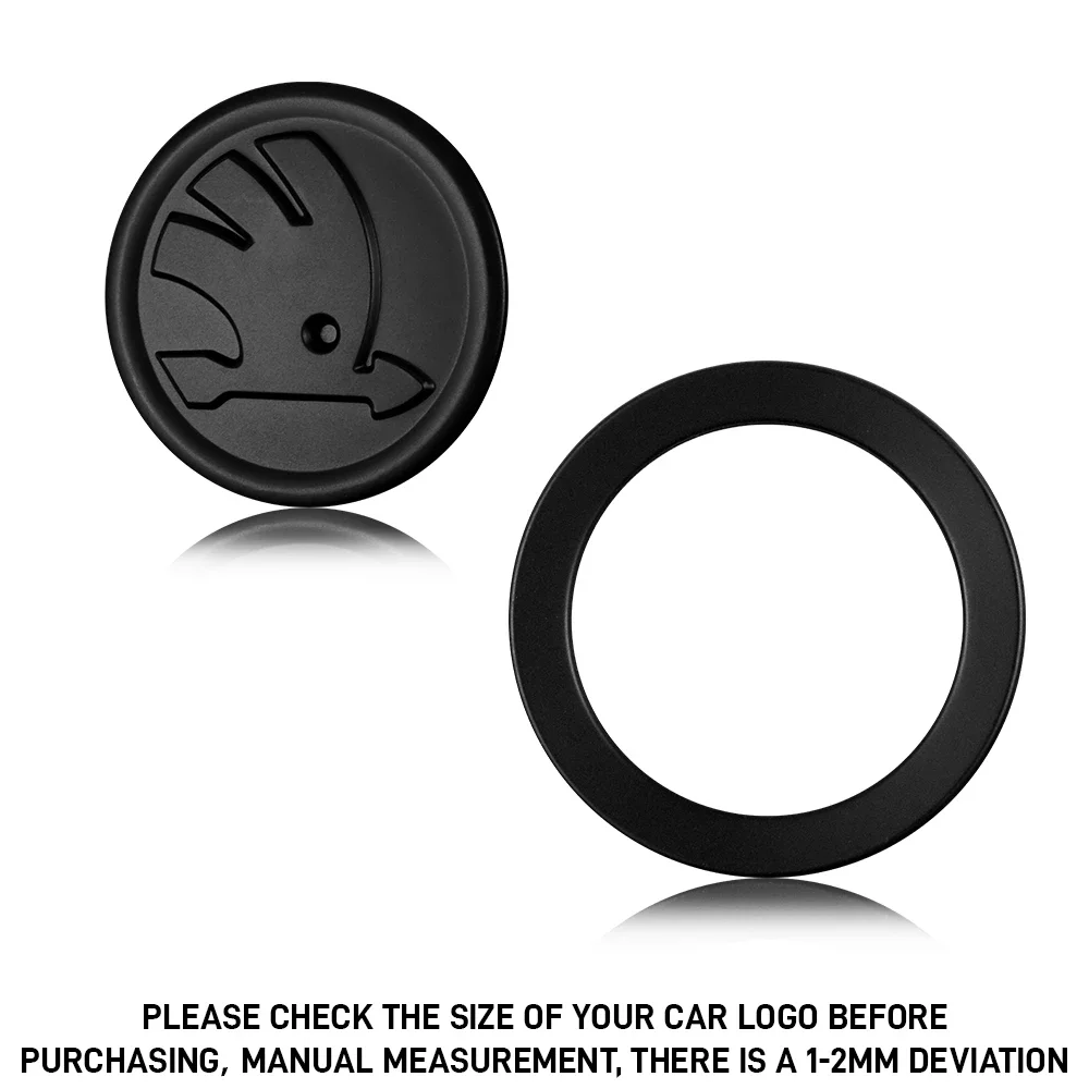 

47 мм салон автомобиля наклейка на руль декоративные аксессуары для Skoda Superb Octavia Rapid Kodiaq Kamiq Karoq Fabia VRS Yeti