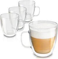 heat resistant double glass coffee cup with handle milk whiskey tea cocktail vodka wine mug drinkware %d0%ba%d1%80%d1%83%d0%b6%d0%ba%d0%b0 %d1%81 %d0%b4%d0%b2%d0%be%d0%b9%d0%bd%d1%8b%d0%bc %d0%b4%d0%bd%d0%be%d0%bc