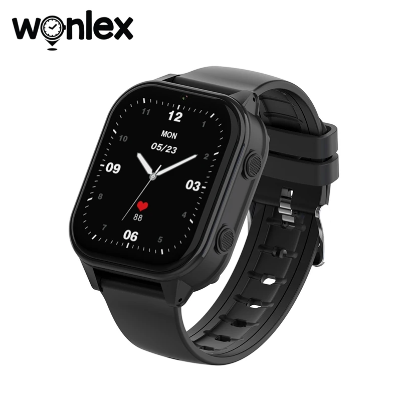 Wonlex Smart Kids Watch Camera Phone Video Sound Record Watch KT19Pro Baby GPS Tracker SOS Voice Chat Alarm Clock Whatsapp5.0