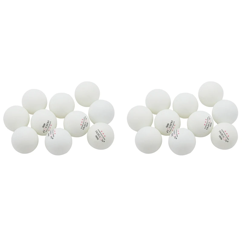 

HUIESON 20Pcs 3 Star Professional Table Tennis Ball 40Mm 2.9G Ping Pong Balls For Table Tennis Training(White)