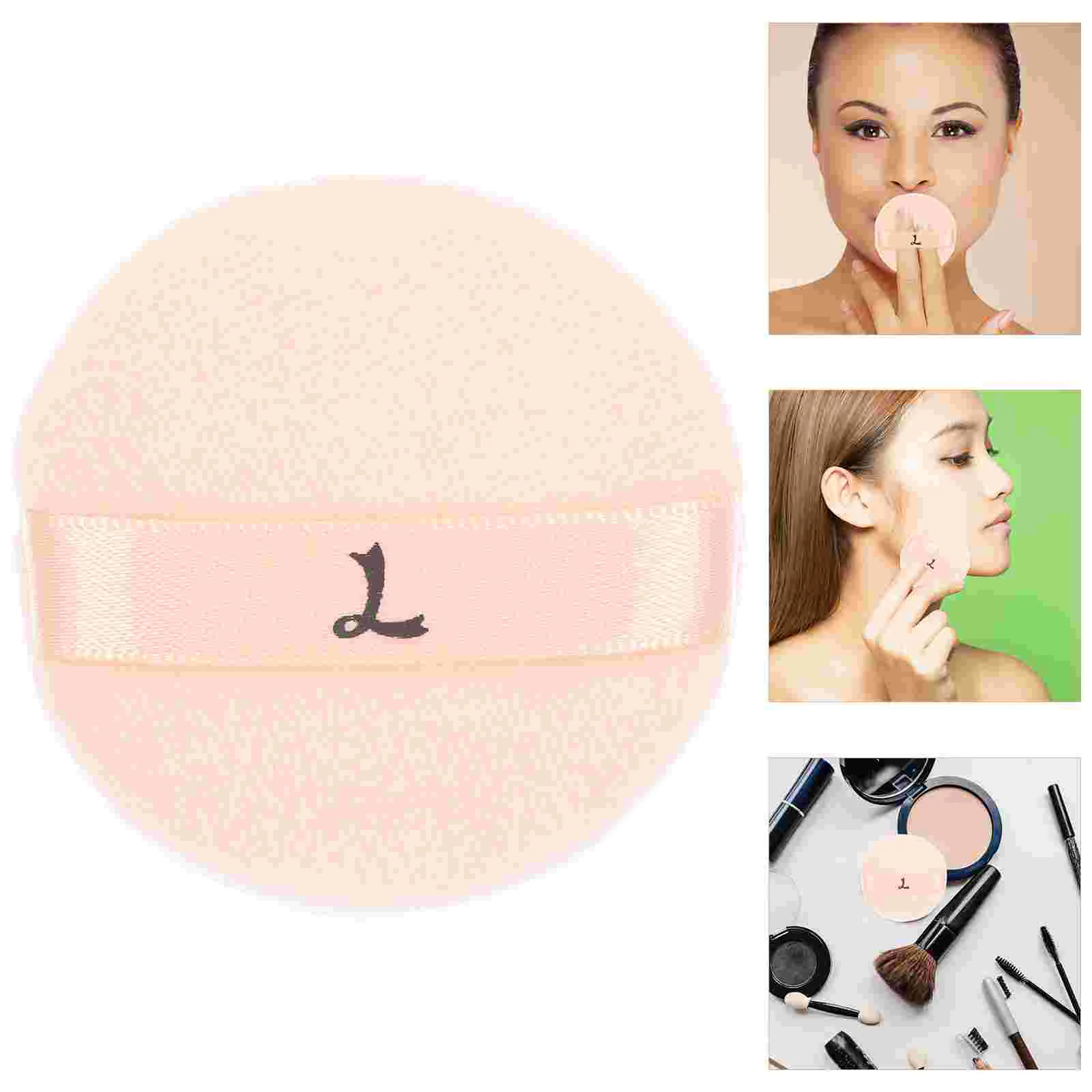 

Puff Makeup Puffs Sponge Face Pressed Body Pads Cushion Air Round Loose Women Setting Make Up Cotton Big Compact