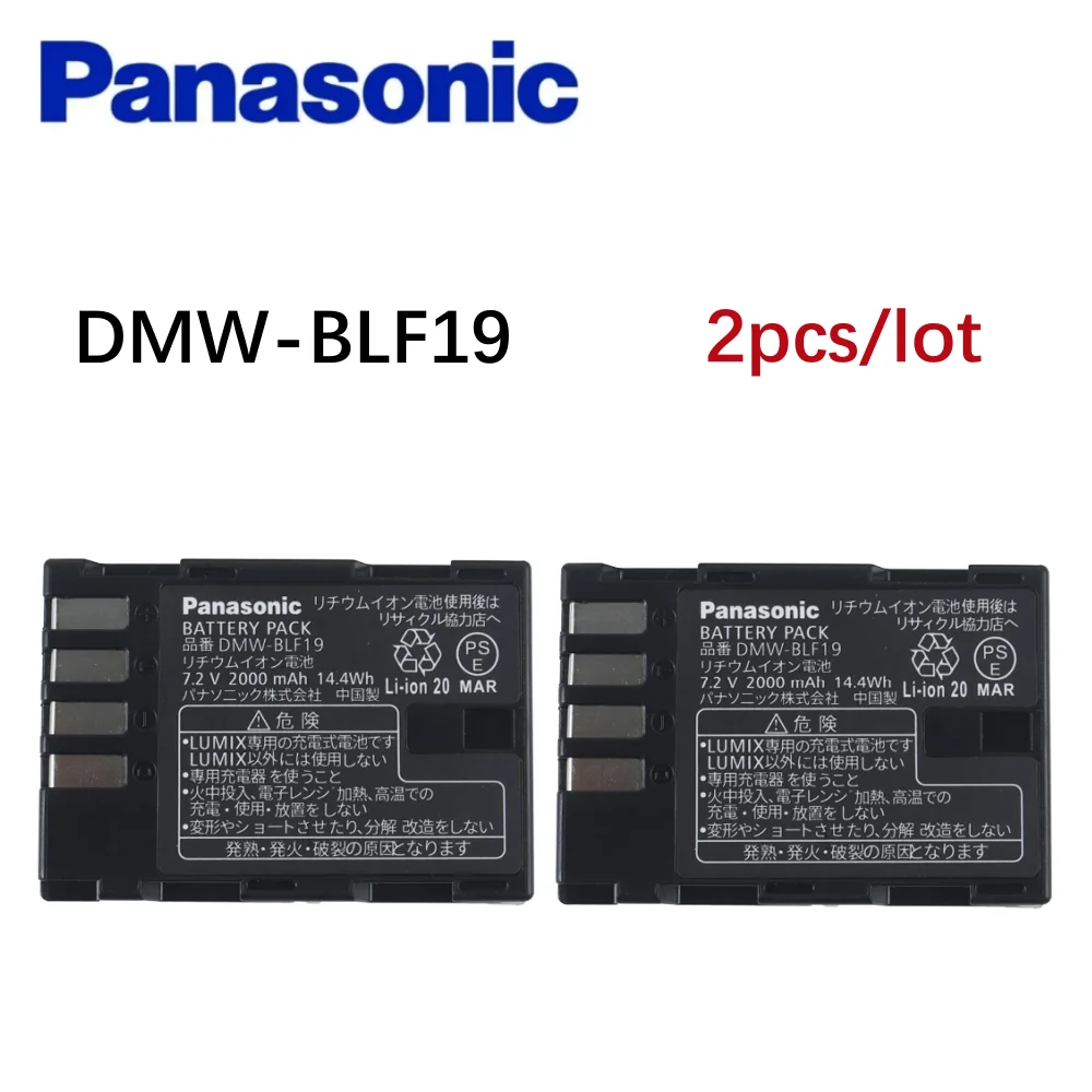 Аккумулятор для фотовспышки Panasonic BLF19 BLF19E DMW-BLF19PP Lumix GH3 GH4 GH5 G9 2000 мАч
