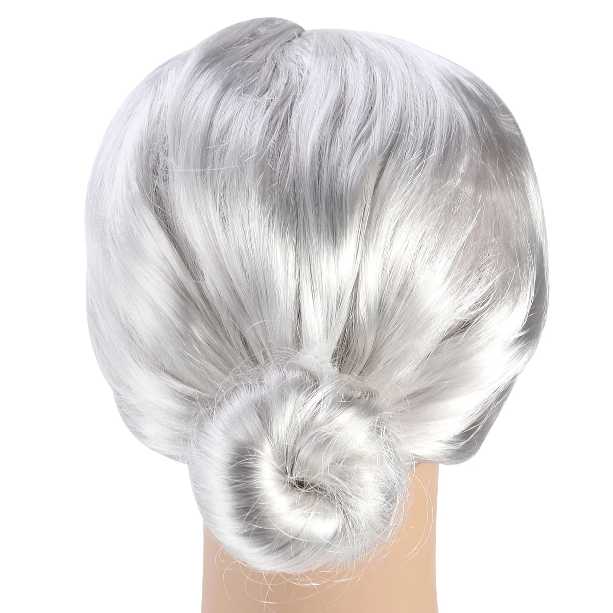 Старая Леди Бабушки В возрасте Женщины Пучок Прическа Хэллоуин Рождество