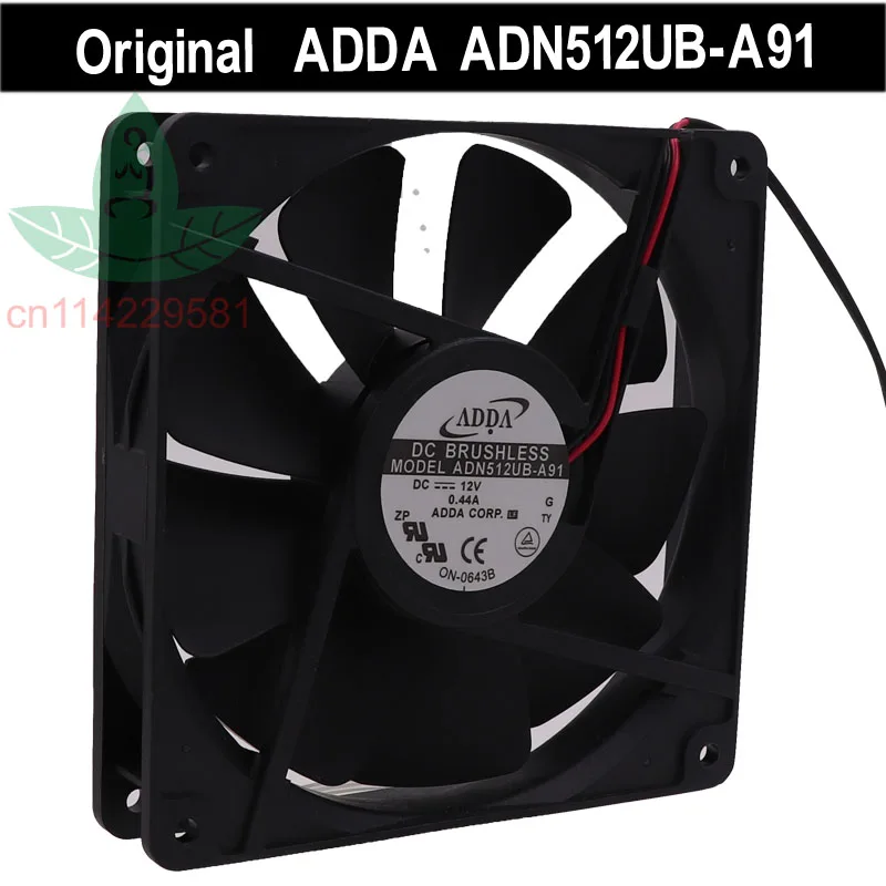 Охлаждающий вентилятор для сервера ADDA 13525 ADN512UB-A91 135*135*25 мм 12 В Dual Ball